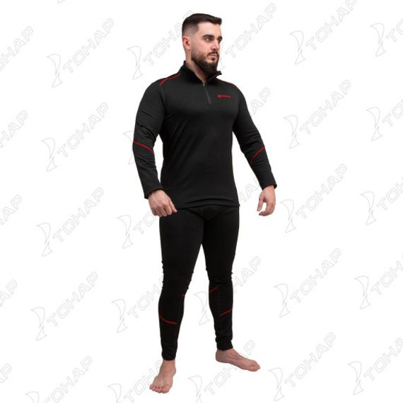 Комплект термобелья мужской Combat цв.черный р.S (42-44) (N-6404-S) NISUS