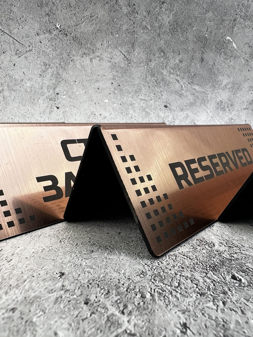 Табличка стол заказан настольная Reserved 5 штук