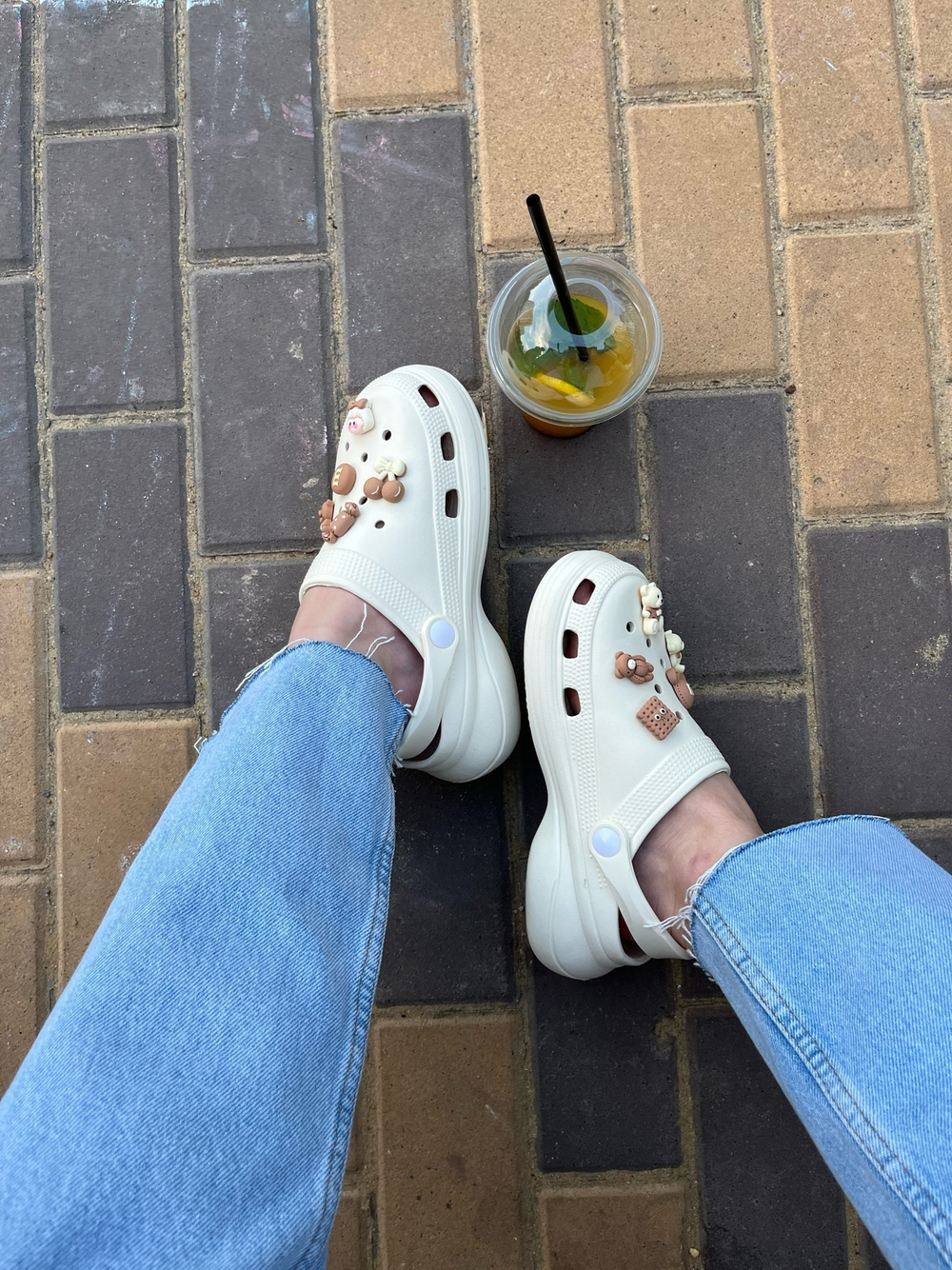 Crocs Молочные