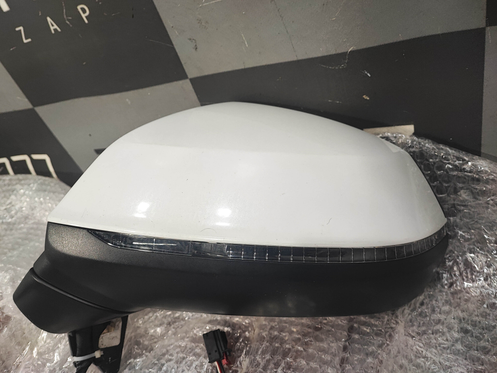 Зеркало левое 10 pin Audi Q7 (4M) 15-нв Б/У Оригинал