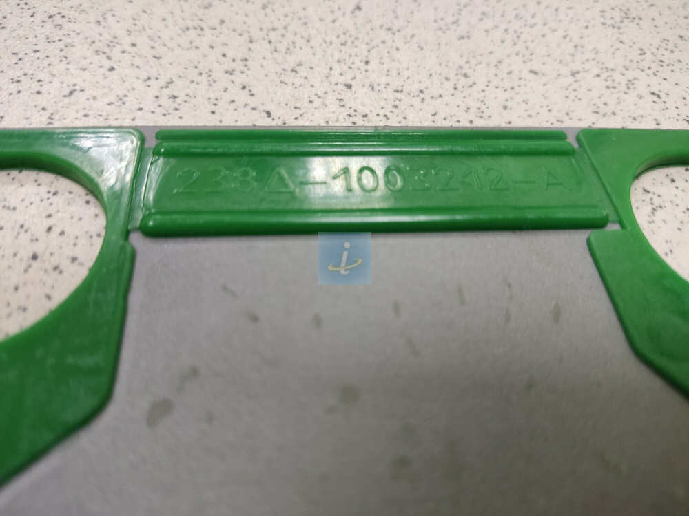 Прокладка ГБЦ (сталь, зеленый фторсиликон, единое изделие) 238Д-1003212-А