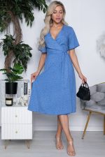 Платье Мода люкс голубое П10087 LT Collection