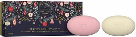 Scottish Fine Soaps Festive Luxury Soaps - подарочный набор /   / GTIN 5016365042642