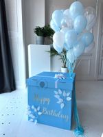 "Нежный лепесток" (набор из 30 мини-шаров в коробке) №2212