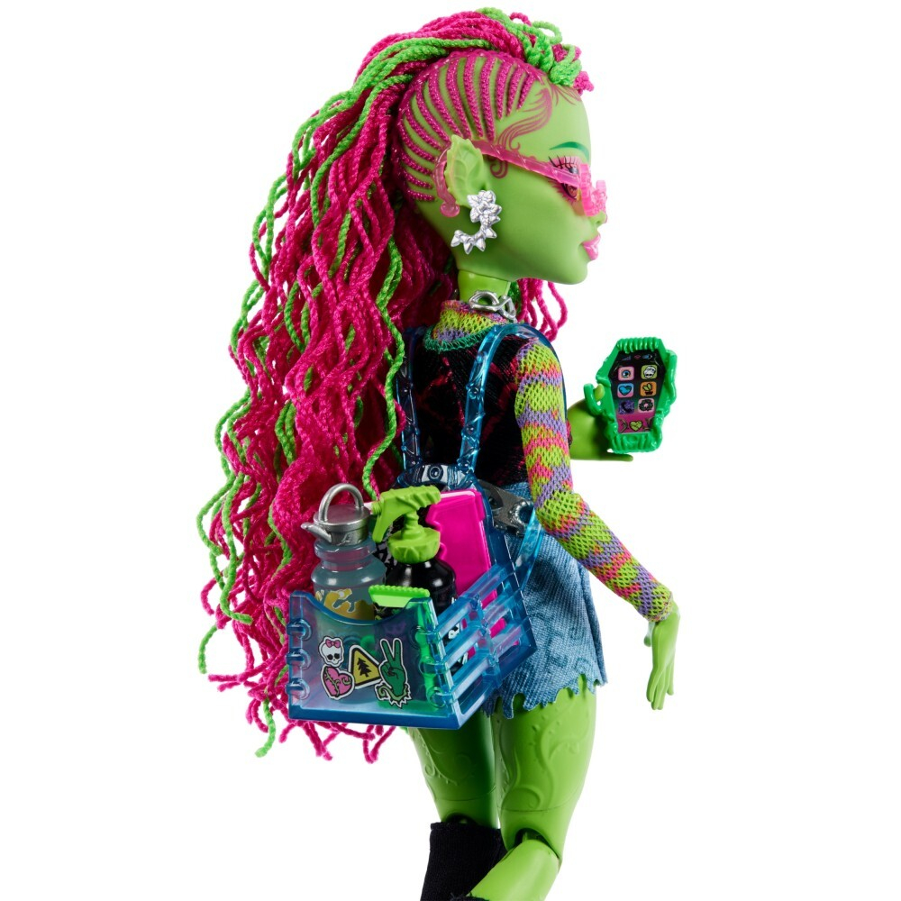 Monster High - базовая кукла Венера Макфлайтрап + питомец HRP81