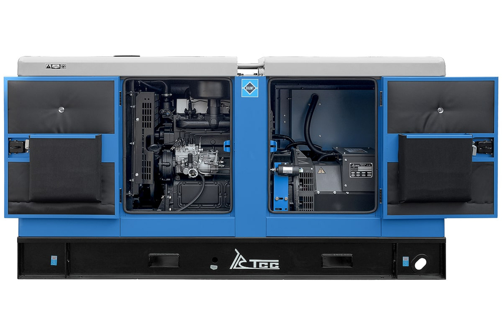 Дизельный генератор 24 кВт ТСС АД-24С-Т400-1РКМ11 в шумозащитном кожухе