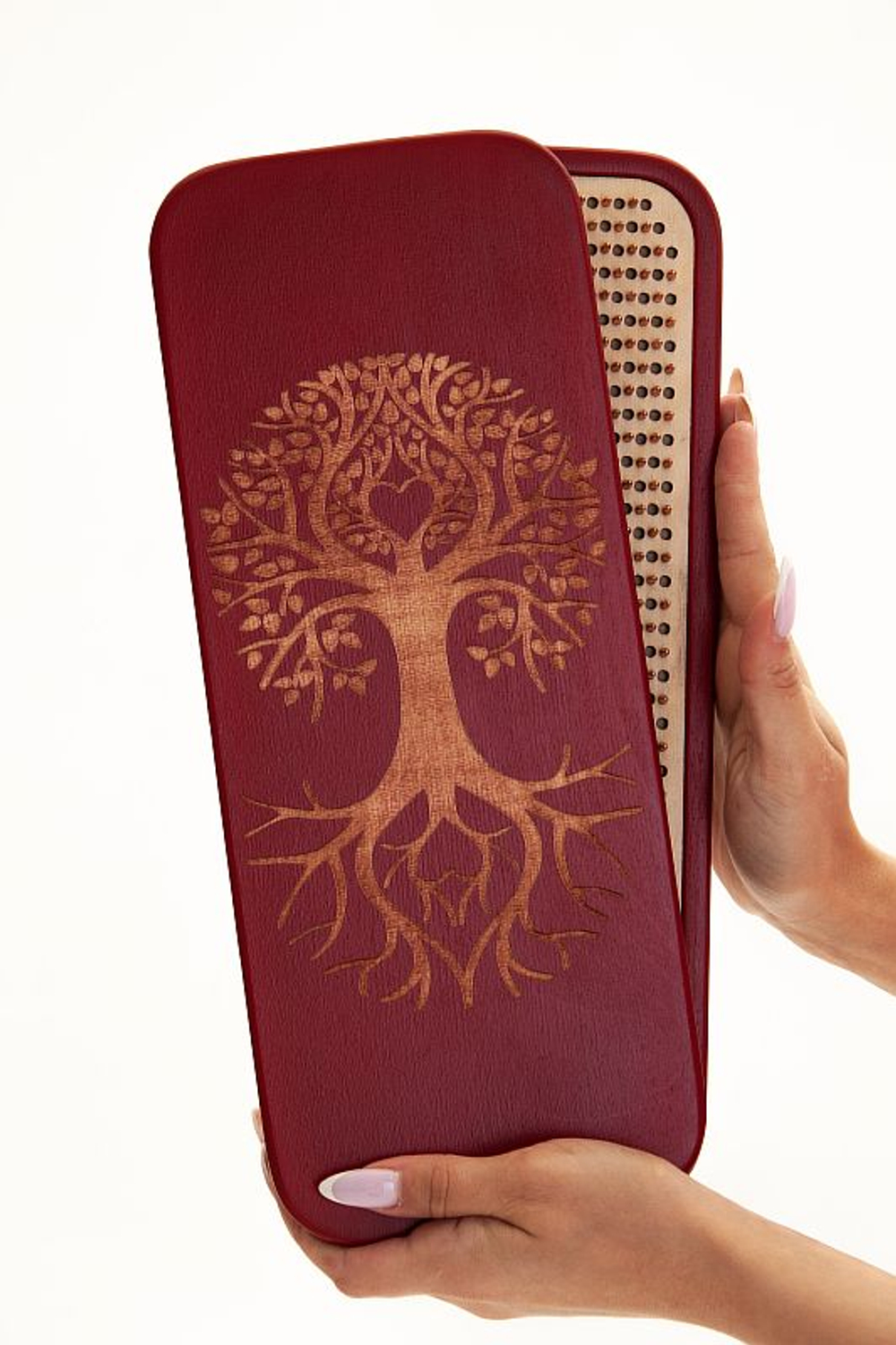 Доска садху Дерево корни медные гвозди