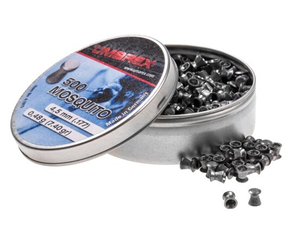 Пули Umarex Mosquito 4,5 мм, 0,48 грамм, 500 штук