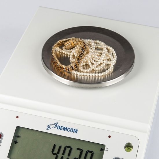 Лабораторные весы DEMCOM DL-213 с гирей