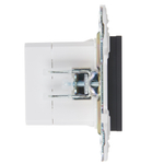SKANDY Розетка USB A+C 3,1А SK-R14G графит IEK