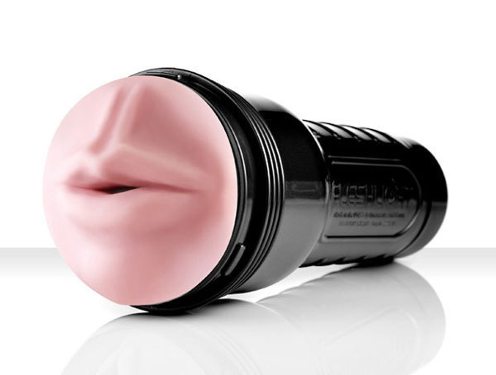 Мастурбатор-ротик с ребристым тоннелем