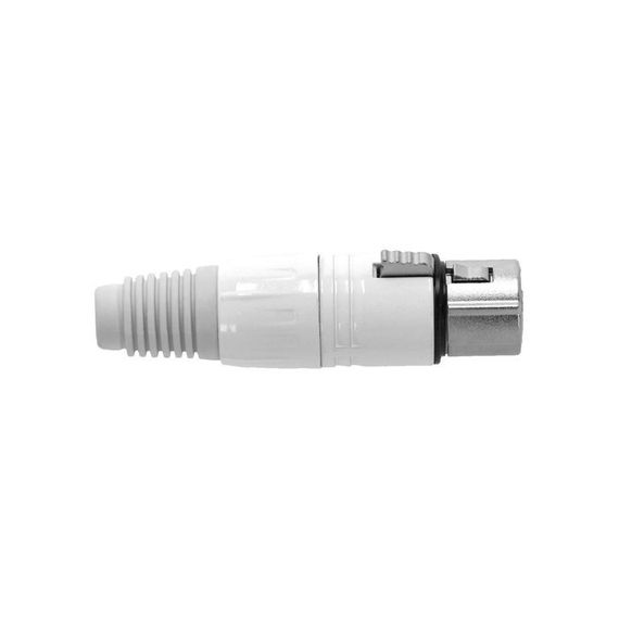 Adam Hall K4CXF3SNOW - разъем XLR (F), 3-pin, белый