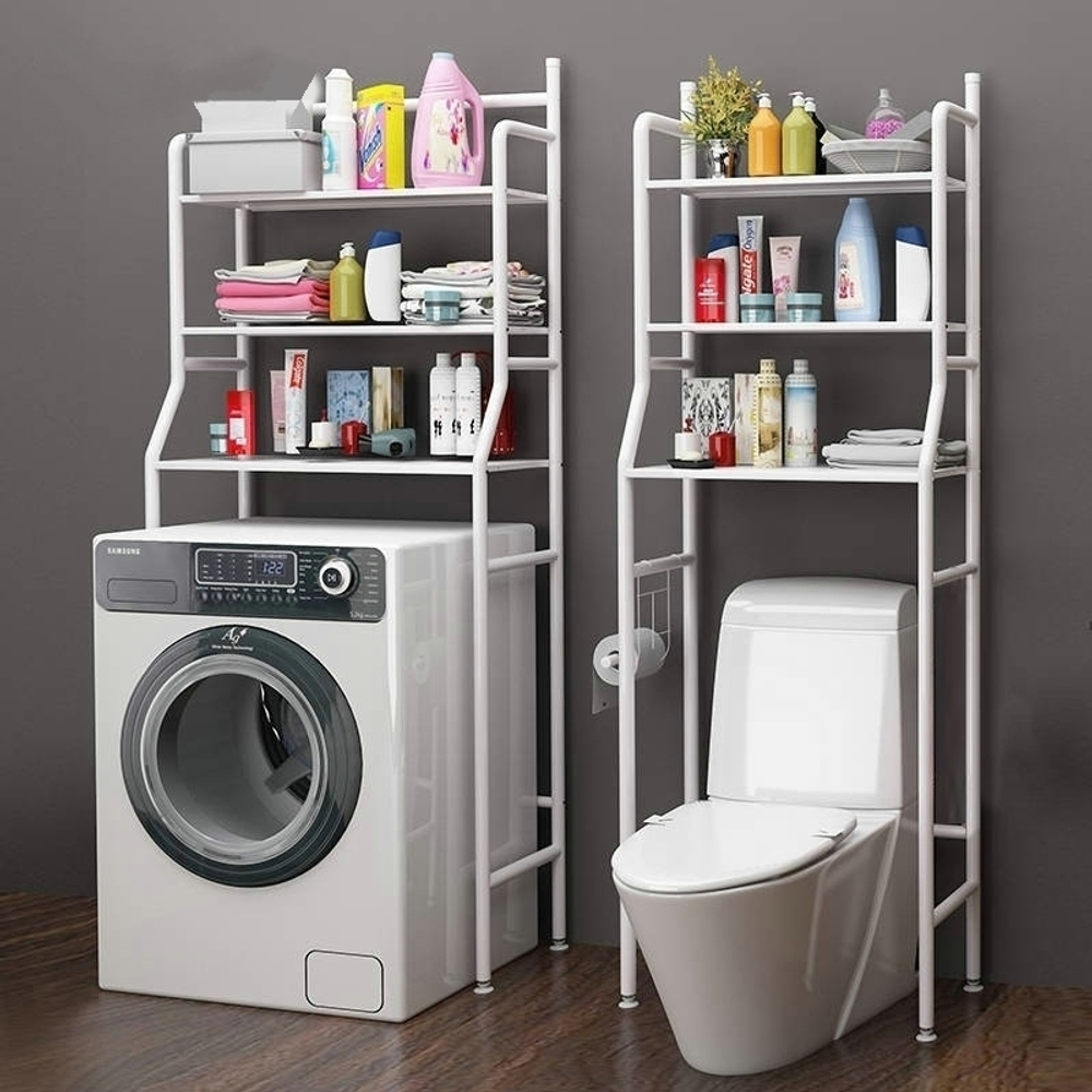 Стеллаж, этажерка, напольная полка над стиральной машиной и унитазом "Washing machine rack / Toilet rack"