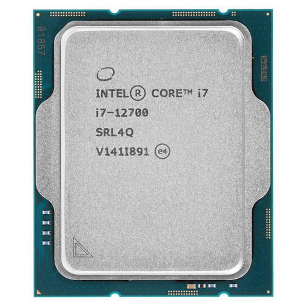 Процессор Intel Core i7-12700 Alder Lake (2100MHz, LGA1700, L3 25Mb), oem