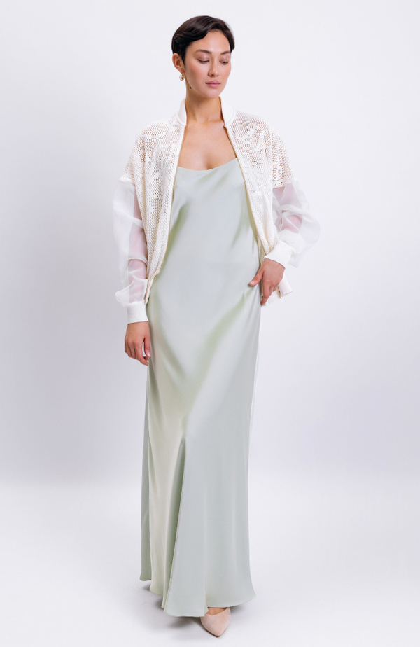 Бомбер из хлопка