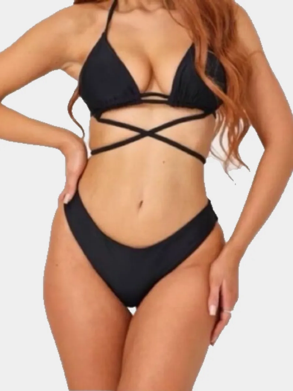 купальник раздельный 3 в 1 с топ парео