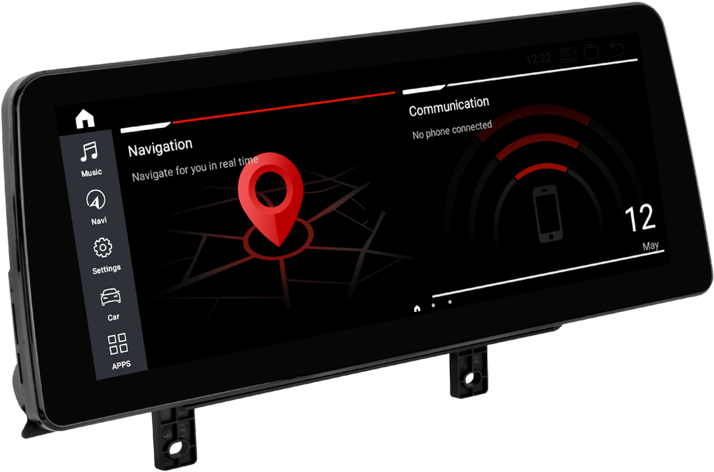 Магнитола для BMW X3 (F25) 2011-2014 CIC - Radiola RDL-1243 монитор 12.3" на Android 13, 8/128Гб, CarPlay, 4G SIM-слот