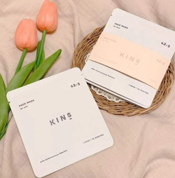 Увлажняющая тканевая маска с лактобактериями KINS Face Mask 24-02