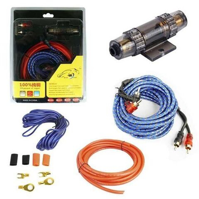 Акустический кабель для усилителя (набор) 5 метра Carlive MD-10GA