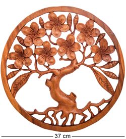 Decor and Gift 17-099 Панно резное «Дерево жизни» (суар, о.Бали)
