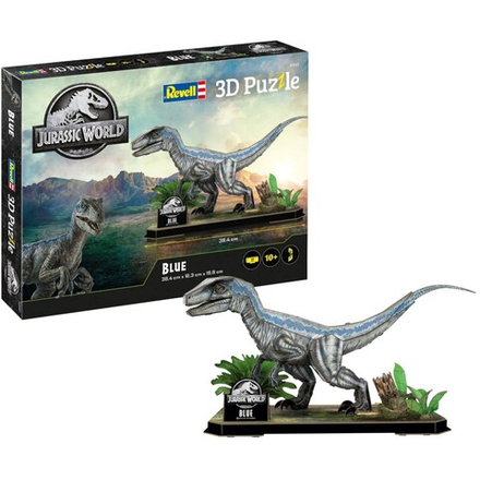 Пазл 3D Revell Jurassic World 00247 Велоцираптор Блю 57 элементов 00247