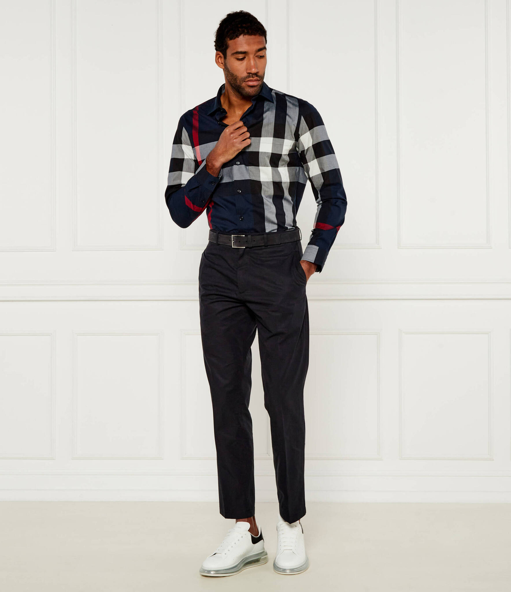 Чиносы Burberry - темно-синий(8100814)