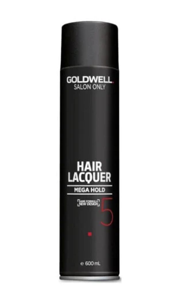 Goldwell Stylesign Hair Spray Lacquer Black - Лак ультрасильной фиксации 600 мл