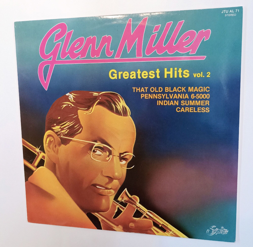 Винтажная виниловая пластинка LP Glenn Miller Greatest Hits Vol. 2 (Belgium 1981)