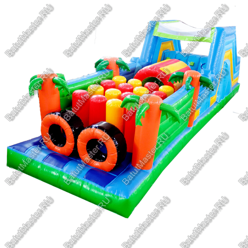 Надувная полоса препятствий "В припрыжку"