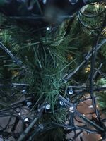 Елка с гирляндой 2в1 «Венецианская» (Литая+пвх) 270 см / 2,7 м