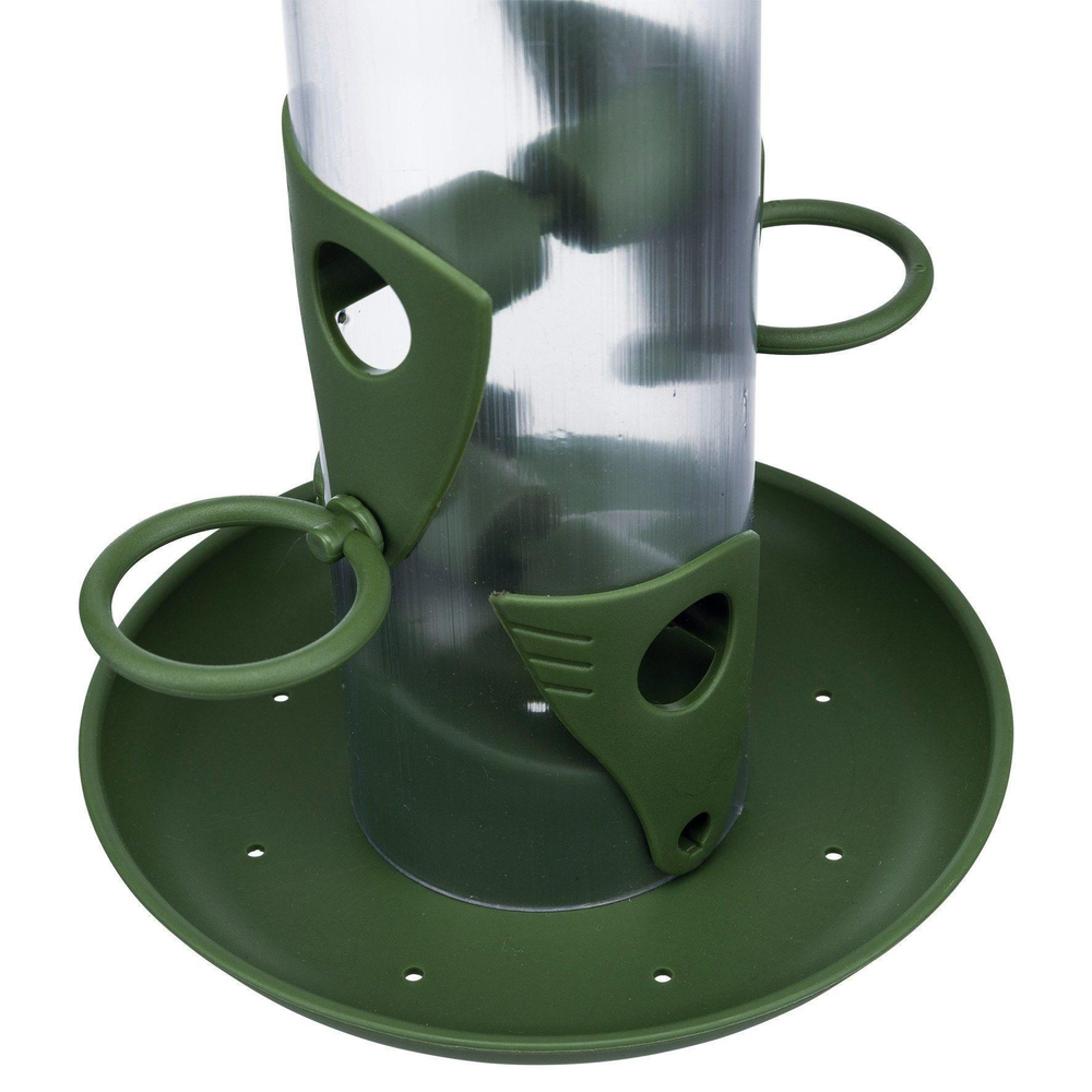 Кормушка для птиц Trixie "Outdoor Feeder", уличная, пластик, объем 750мл, 29 см