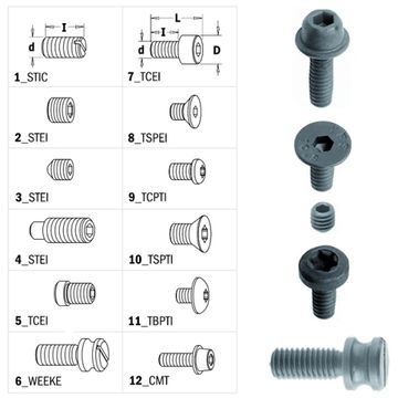Винт TORX M2,5x3x4,5 D=3 CMT 990.070.00