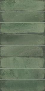 Плитка Настенная Azori Bricks green 31,5Х63 см 1,79 м