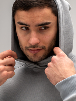 Костюм мужской спортивный теплый. Грей