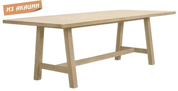 Стол Ravona 230х100 см, массив акации