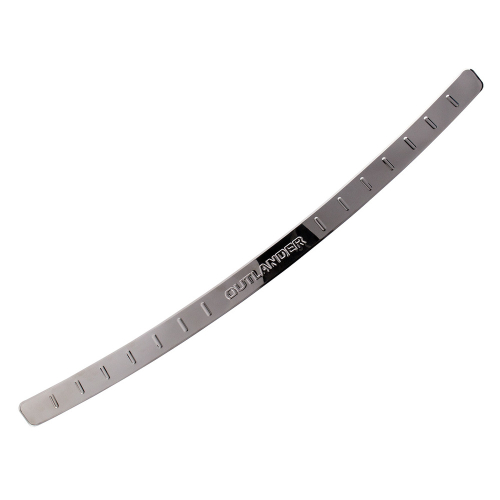 *Накладка бампера декоративная Mitsubishi Outlander 2007-2013 (нерж. сталь) Dollex