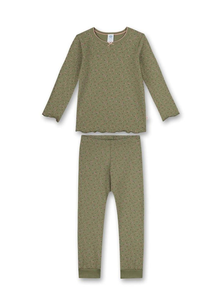 Пижама с длинным рукавом для девочки Sanetta 233190 4967