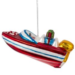 GAEM Украшение новогоднее "Катер", L13 W6 H6 см