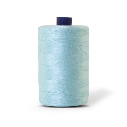Нить универсальная  Hemline для шитья, 100% полиэстер, цвет бирюзовый, 1000 м (10013160/100123/30091