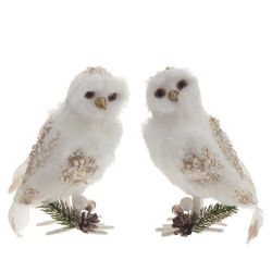 GAEM Фигурка декоративная "Сова", L10 W9 H15 см, 2в.