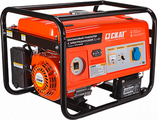 Бензиновый генератор СКАТ УГБ-3200Е