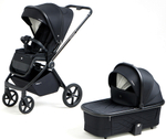Детская коляска Sweet Baby Elegante 3 в 1 Chrome Black