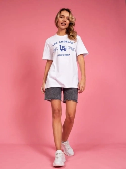 Футболка калифорния los angeles оверсайз