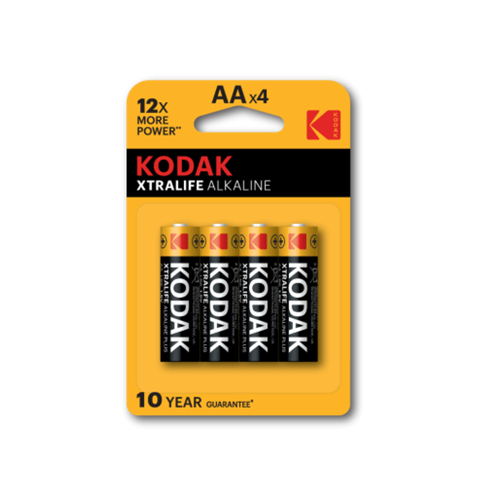 Батарейки Kodak LR6-4BL XTRALIFE Alkaline [KAA-4] | Kodak