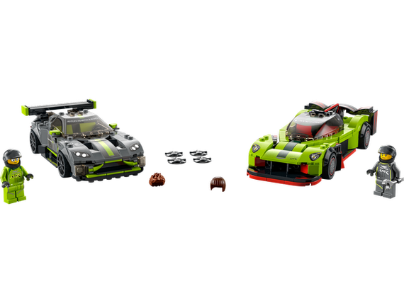 Lego konstruktor Aston Martin Valkyrie AMR Pro#and Aston Martin Vantage GT3