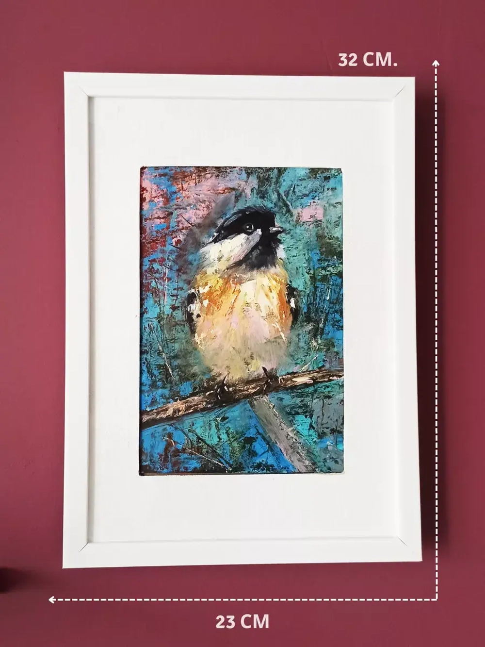 Картина маслом в раме