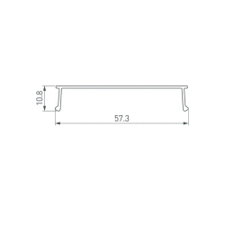 Экран ARH-LINE-6085-2000 OPAL (Arlight, Пластик) 018643