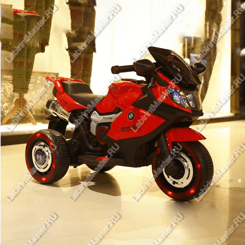 Детский электромотоцикл "BMW MOTO" красный