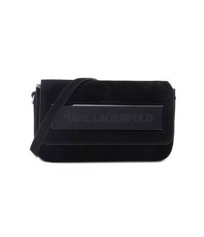 Сумка-мессенджер icon k sm flap Karl Lagerfeld - черный(236W3180)