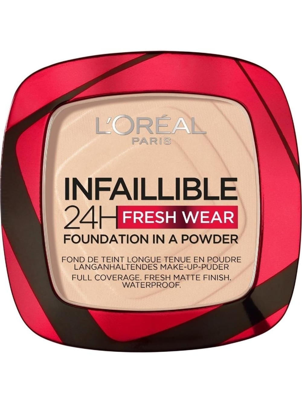 L'Oreal Paris Пудра для лица Infaillible 24H Fresh Wear, тон №20, Слоновая кость, 30 мл
